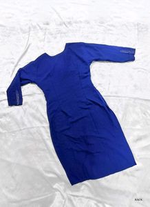 Blue Embellished Kurta