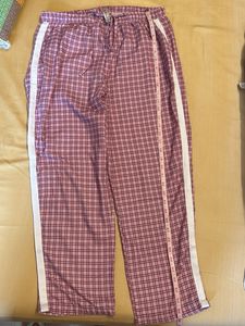 Pink Plaid Pajama Set