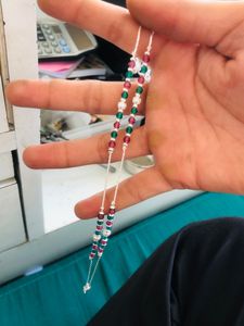 Pure Silver Payal (wt:-13.000g)