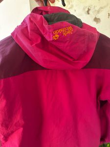 Jack Wolfskin Pink Hooded Jacket