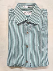 🔷🌟❤️🆕 White N Green Stripped Shirt