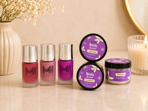 Nail paint and body butter combo