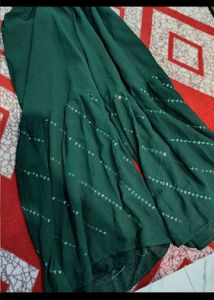 Elegant Teal Kurta Set with Sequins