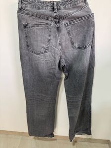 Grey Wash Denim Jeans