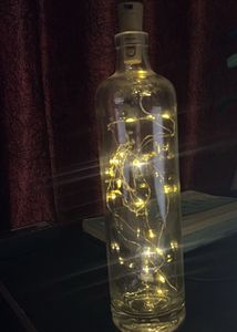 Wine Bottle Fairy Lights Decor