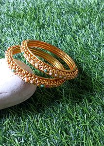 Golden South Indian Bangle