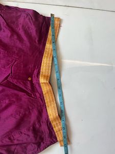 Vibrant Purple Ethnic Skirt with Dupatta