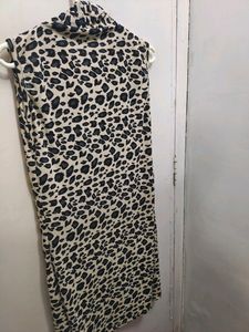 Tiger Print Bodycon Dress