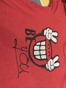 Red Graphic T-Shirt