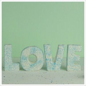 Rustic "LOVE" Decorative Letters
