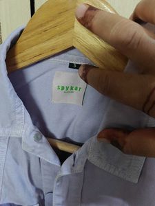 SPYKAR Lavendar Cropped Denim Jacket