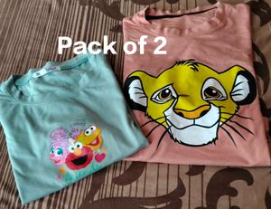 Pack of 2 Graphic T-Shirts