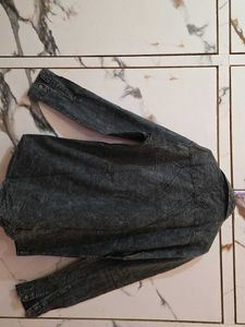 Urbano Fashion Gray Denim Shirt