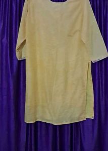 baby yellow kurta set