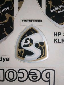 Bat Sticker SG Very Good Quality Not 3D