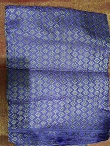 Beautiful Purple and Teal blouse material