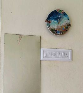 Ocean Resin Art Clock