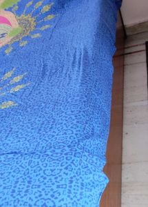 Vibrant Blue &amp; Pink  bedsheet