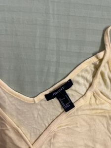 Yellow Button-Up Camisole