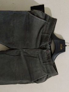 Men's Dark Grey Casual Pants