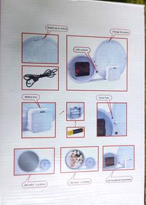 Magic Mirror Photo Frame Watch