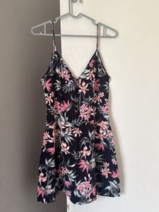 Floral Print Mini Dress