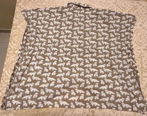 Kaftan Cartoon Printed Night Suit