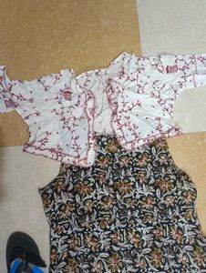 Floral Print Dress with Shrug