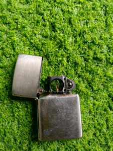 Dark Silver / Gunmetal Pipe Logo Lighter
