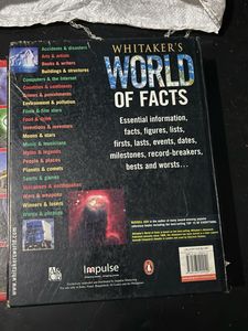 Whitaker's World of Facts Book