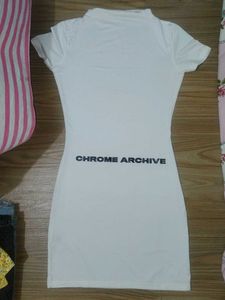 White CHROME ARCHIVE Dress