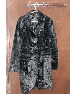 Black Velvet Finish Coat