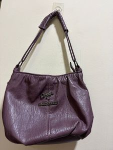 Chic Purple Hobo Bag