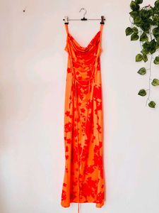 Vibrant Floral Maxi Dress