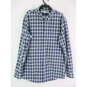 Uniqlo blue flannel shirts