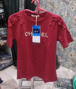 Maroon Graphic Tee