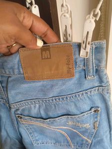 Light Wash Denim Jeans