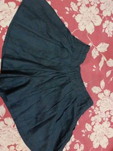 Dark Blue Wide shorts
