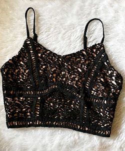 Lace Crop Top