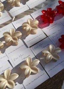 Cute Flower Hair Claw Clips