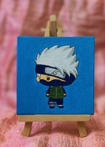 Handmade Kakashi Anime Painting