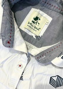 William White Men's Printed Shirt