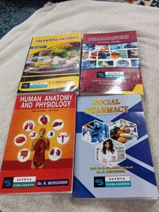 Pharmacy Textbooks - Set of 4
