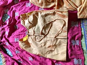 beautiful dhoti style crop top