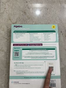 Cengage Algebra for JEE (Advanced) by G. Tewani