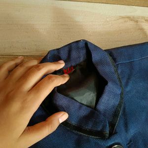 Kid's Blue Nehru Jacket