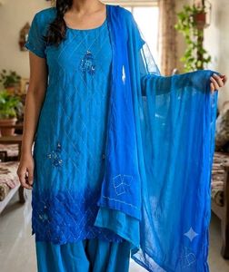 Beautiful Blue Kurta Set