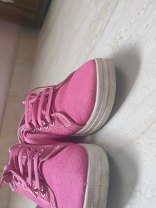 Pink ASIAN VL-11 women's causal canvas