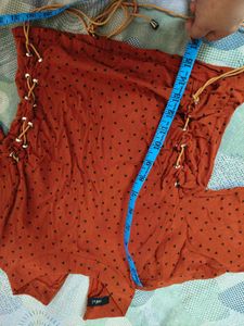 Cute Polka Dot Top For 4-6 years girl full sleeve