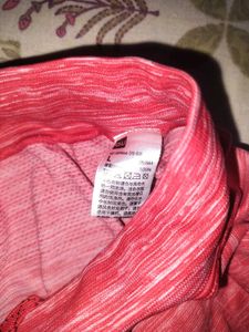 Red Heathered Athletic Shorts